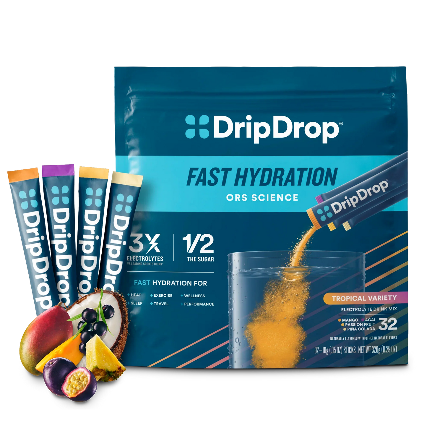 Electrolyte Drink Mix  Bold Variety Pack