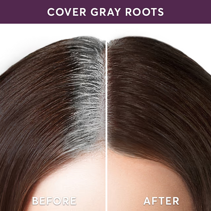 Madison Reed Root Touch Up + Brow Filler, Instant Gray Coverage, Fills in Brows & Thinning Hairlines, Temporary Concealing Powder.