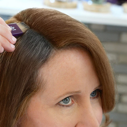 Madison Reed Root Touch Up + Brow Filler, Instant Gray Coverage, Fills in Brows & Thinning Hairlines, Temporary Concealing Powder.