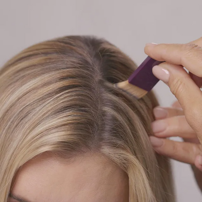 Madison Reed Root Touch Up + Brow Filler, Instant Gray Coverage, Fills in Brows & Thinning Hairlines, Temporary Concealing Powder.