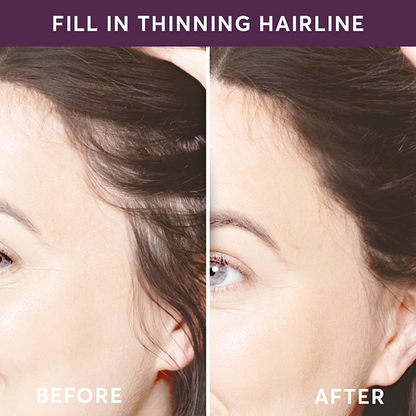 Madison Reed Root Touch Up + Brow Filler, Instant Gray Coverage, Fills in Brows & Thinning Hairlines, Temporary Concealing Powder.